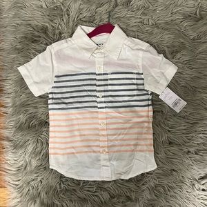 Carters 2T button up brand new with tags